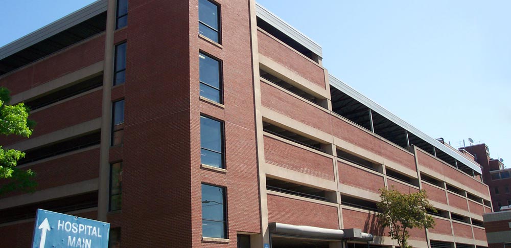 New Britain General Hospital Quigley Parking Garage